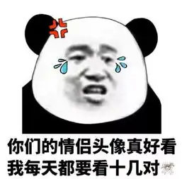  熊猫头表情包i你的小可爱没钱吃肉肉了