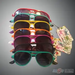  厂家处理儿童太阳镜雷朋款式儿童镜益澜迪眼镜