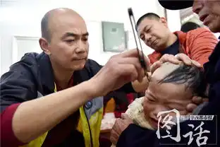  二月二剃胎毛生意火宝宝心里苦表情亮了