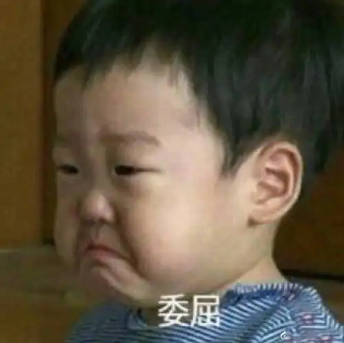  关于委屈的表情包不行,我受不了这委屈