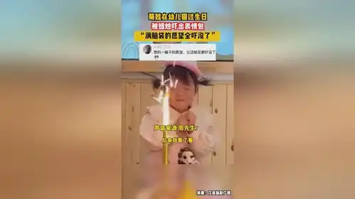  萌娃在幼儿园过生日,被蜡烛吓出表情包满脑袋的愿望全吓没了