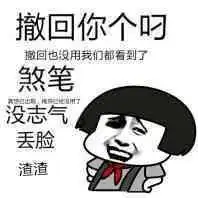  打错字了就要撤回,化解撤回尴尬系列表情包