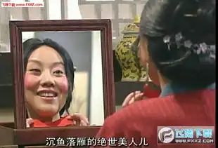  佟湘玉版化完妆对着镜子的你表情包佟湘玉化妆表情包下载飞翔下载