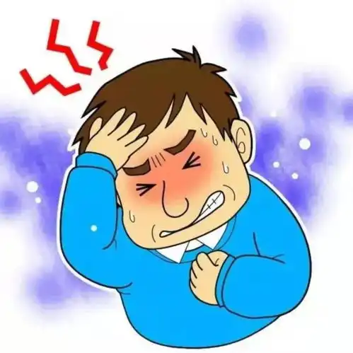 烦躁焦虑紧张的表情包减