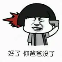  爸爸以为你丢了表情包