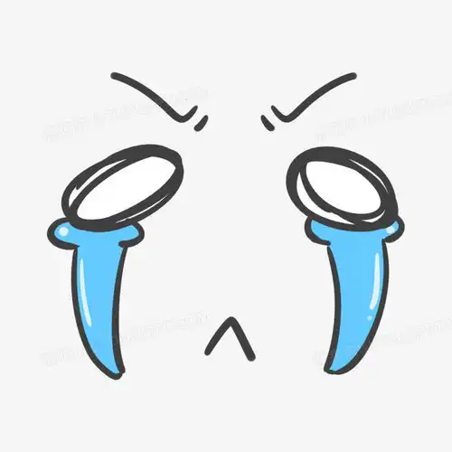  手绘颜表情委屈表情元素png图片素材下载手绘png熊猫办公