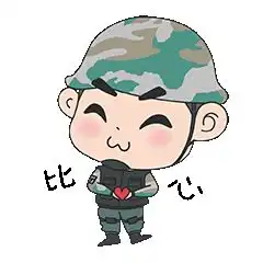  嗨这有一组满满正能量的兵哥表情包
