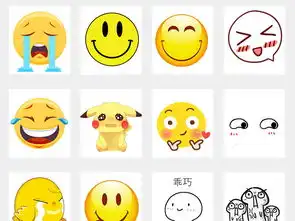  超萌可爱卡通微信表情包png素材图片模板下载5.32mb表情符大全标志丨符号
