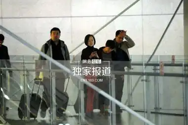  陈鲁现身上海机场豫表情凝重一路看手机