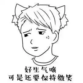  表情包又生气了