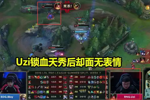  表情uzi关键时刻太淡定锁血后面无表情,用全场唯一闪现嘲讽对手表情