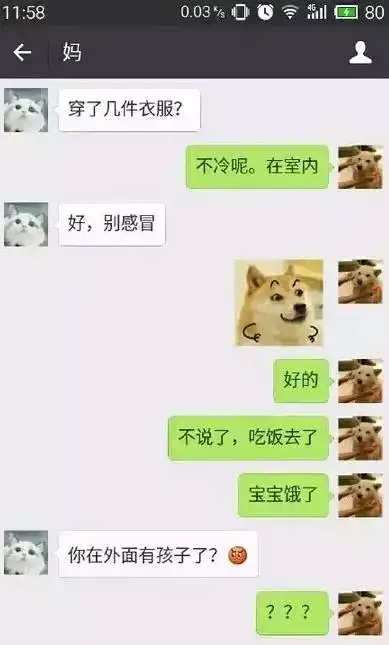  仅凭一张图片,我阿妈就判断出我有咗bb吓尿我了...