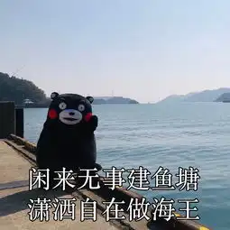  闲来无事建鱼塘,潇洒自在做海王不谈恋爱,屁事没有熊本熊表情