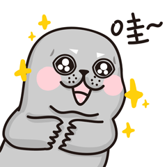  用ta用ta用ta长岛斑海豹日常篇表情包上线啦