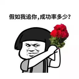  表情包假如我追你,成功率多少