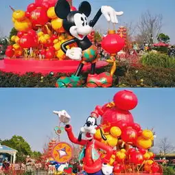  春节的烟火,有比迪士尼更美的吗