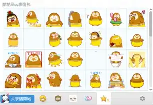  酷酷鸟qq表情包酷酷鸟qq动态表情包共57个免费版