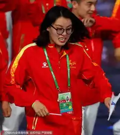  高清图全运会入场仪式傅园慧搞怪再献表情包