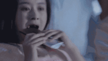  赵丽颖热巴怎么吃都不胖,她们才是深夜食堂本人