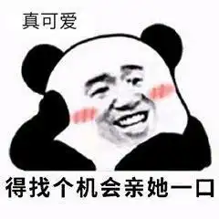  熊猫头撩人专用表情合集我怀疑你就是我女朋友,但是我没有证据