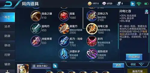  王者荣耀后期射手需扔哪件装备青铜扔鞋子,砖石卖电刀,王者死都不卖它