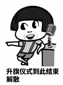  表情包丨一整套升国旗小表情