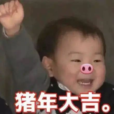 闪现一下表情包拜年