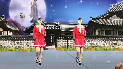  表情动感广场舞成全我吧歌词好听有意思活力动感32步表情