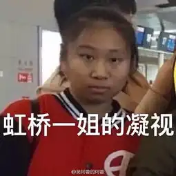 虹桥一姐真火了,大半夜笑死了我魔性表情包