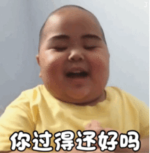  印尼小胖tantan表情包你过得还好吗