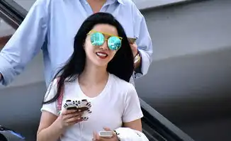  范冰冰素颜出行心情大好笑颜如花似可爱表情包