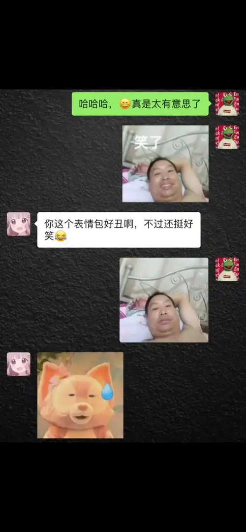  关于我是表情包这件事..搞笑聊天记录情侣聊天记录