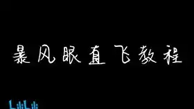  一翼直飞暴风眼记录
