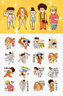  微信表情每天星期舞