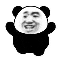 大哭表情包动图gif大熊