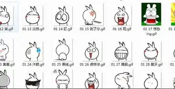  这只是什么兔子有表情包吗