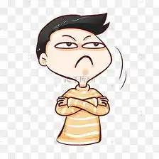  表情包嫌弃翻白眼素材图片免费下载千库网