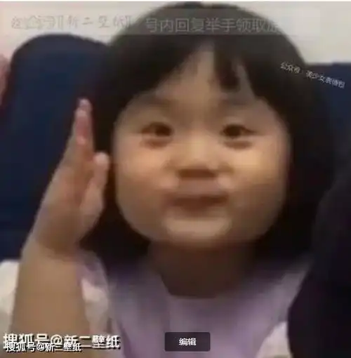  蜜糖举手表情包举手发言gif图片表情包动态聊天抖音热门