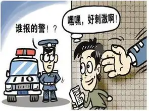  打110百次骗女警取乐男子求刺激谎称是在逃人员打110百次被拘