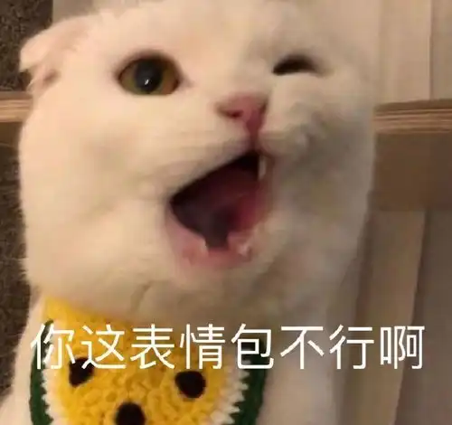  你这表情包不行啊