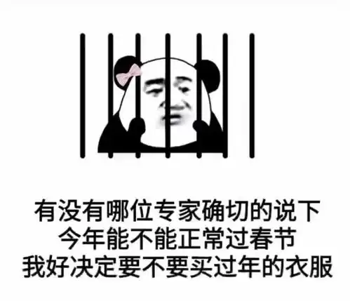  抖音表情包我夜里总失眠,今年能不能正常过春节,予你美运一整年