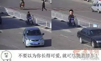  还敢交通违规小心阿sir把你做成萌萌哒表情包