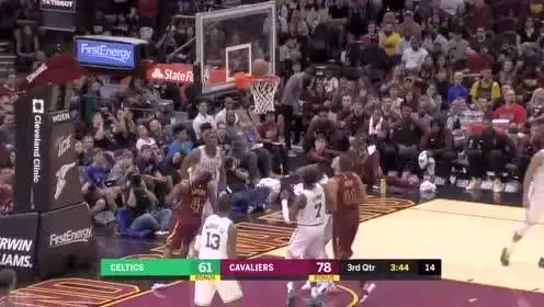 nba季前赛伊赛亚突破杰伦布朗马库斯莫里斯防守帅气滞空上篮
