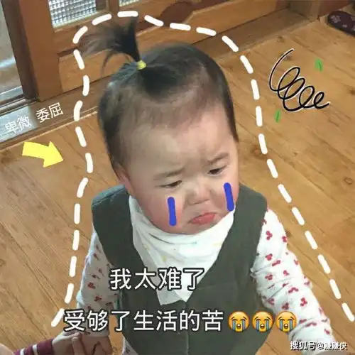  可爱表情包图片我太难了