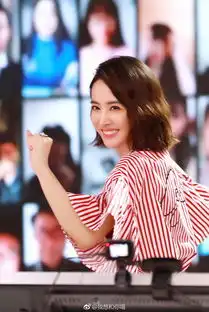  组图蔡依林节目中搞怪表情卖萌不断粉色条纹衫少女感十足