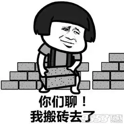搬砖搞笑表情包男孩