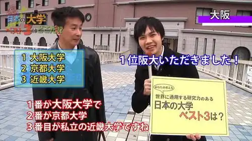  表情日本社会调查国民认为最好的三所大学是哪些来看日本人的回答表情