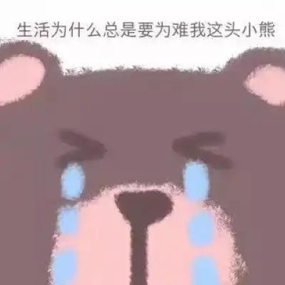  小熊表情包和我接吻就是吃小熊卡通动漫头像我要个性网