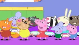  小猪佩奇里的故事搞笑洋葱peppapigfunnyonion猪妈妈写的故事书,一个关于搞笑洋葱的故事原创中英字幕