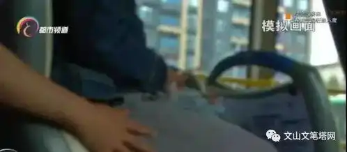  公交车上疑似遭遇咸猪手,女乘客他的手就在我裙子底下